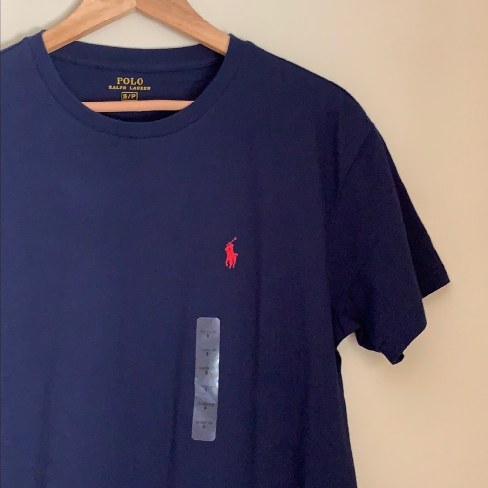 NWT Ralph Lauren Navy Tee